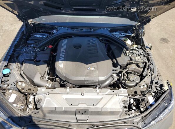3MW59FT00S8F82066 2025 BMW M3 Gray უკანა სალონის ხედი