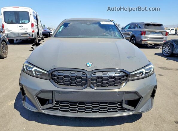 3MW59FT00S8F82066 2025 BMW M3 Gray წინა ხედი