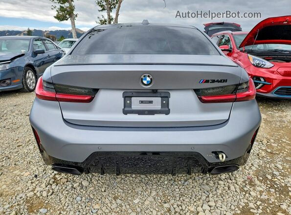 3MW59FT02S8F82781 2025 BMW M3 Silver Հետևի տեսք