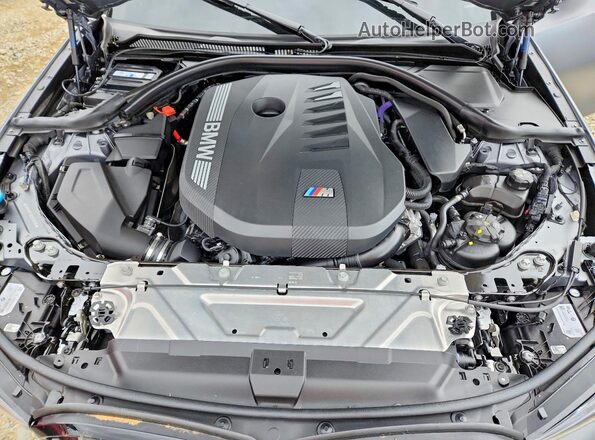 3MW59FT02S8F82781 2025 BMW M3 Silver Սալոնի հետևի տեսք