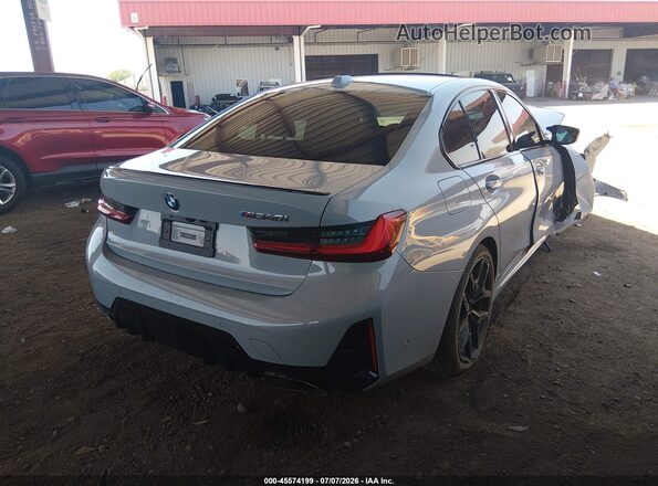 3MW59FT04S8F72320 2025 BMW M3 Gray Trasero derecho
