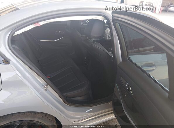 3MW59FT04S8F72320 2025 BMW M3 Gray Vista de la etiqueta del VIN