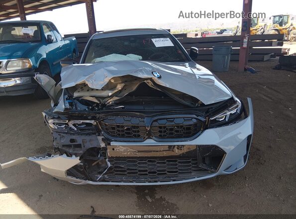 3MW59FT04S8F72320 2025 BMW M3 Gray Vista frontal