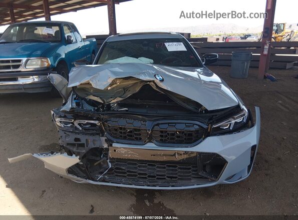 3MW59FT04S8F72320 2025 BMW M3 Gray Vista del salpicadero
