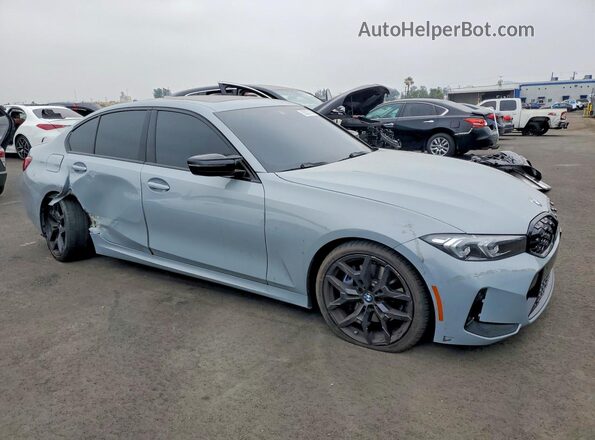 3MW59FT09S8F49261 2025 BMW M3 Gray Передня права чверть