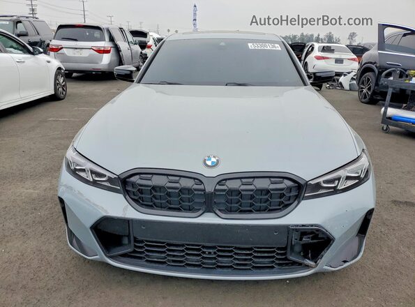 3MW59FT09S8F49261 2025 BMW M3 Gray Вид спереду