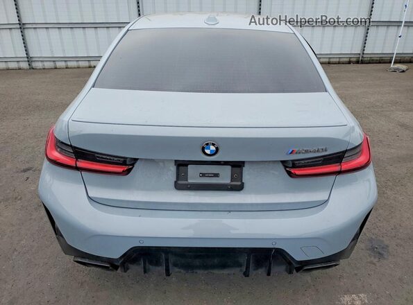 3MW59FT09S8F49261 2025 BMW M3 Gray Вид ззаду