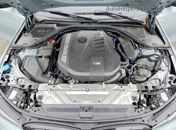 3MW59FT09S8F49261 2025 BMW M3 Gray Вид задньої частини салону
