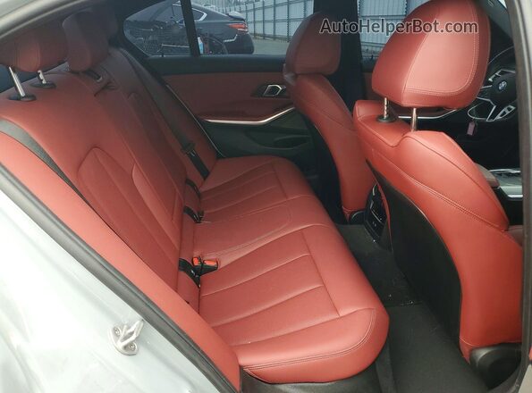 3MW59FT09S8F49261 2025 BMW M3 Gray Вид задніх сидінь