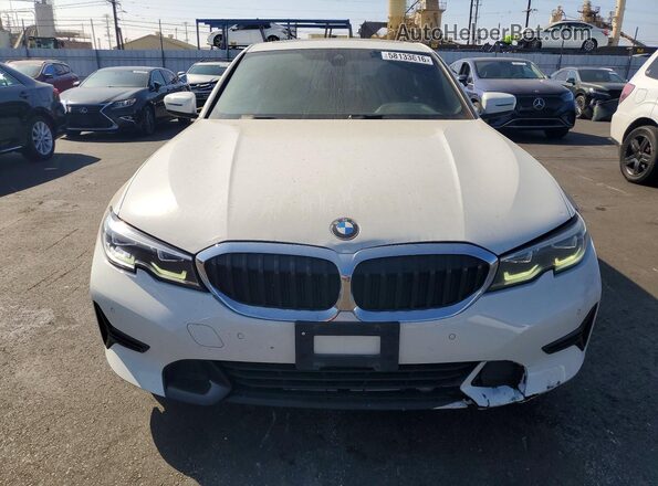 3MW5P7J01M8C11435 2021 BMW 3 SERIES White Widok z przodu