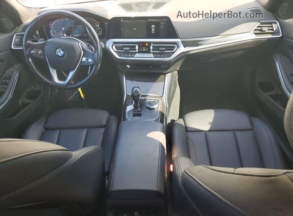 3MW5P7J01M8C11435 2021 BMW 3 SERIES White Widok deski rozdzielczej