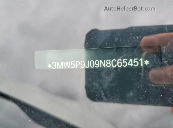 3MW5P9J09N8C65451 2022 BMW 3 SERIES White ძრავის განყოფილების ხედი