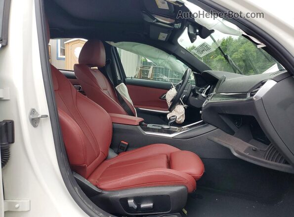 3MW5P9J09N8C65451 2022 BMW 3 SERIES White წინა სალონის ხედი