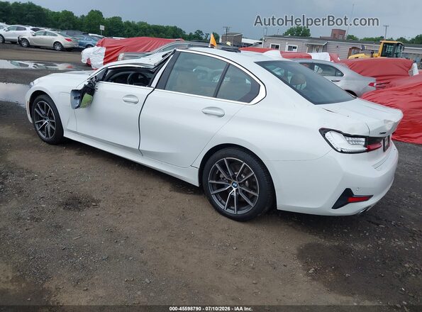 3MW5P9J0XM8C17259 2021 BMW 3 SERIES White Հետևի ձախ