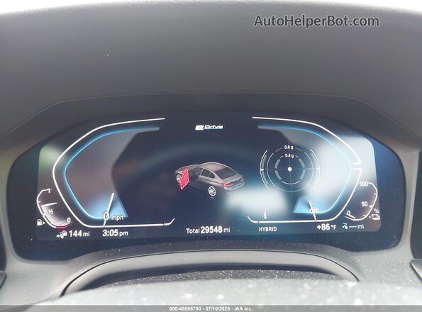3MW5P9J0XM8C17259 2021 BMW 3 SERIES White Հետևի նստատեղերի տեսք