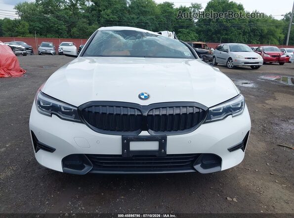 3MW5P9J0XM8C17259 2021 BMW 3 SERIES White Սարքավորումների վահանակի տեսք