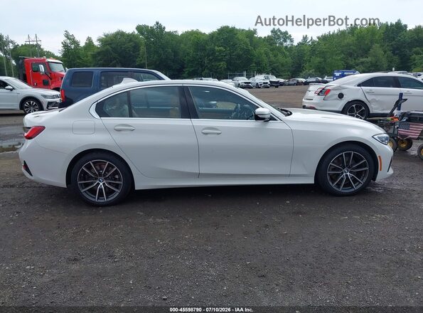 3MW5P9J0XM8C17259 2021 BMW 3 SERIES White Սալոնի հետևի տեսք