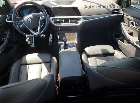 3MW5R1J00L8B15351 2020 BMW 3 SERIES Gray Dashboard view