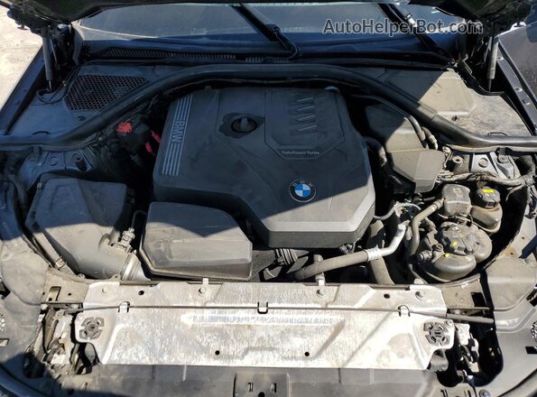 3MW5R1J00L8B15351 2020 BMW 3 SERIES Gray Rear interior view