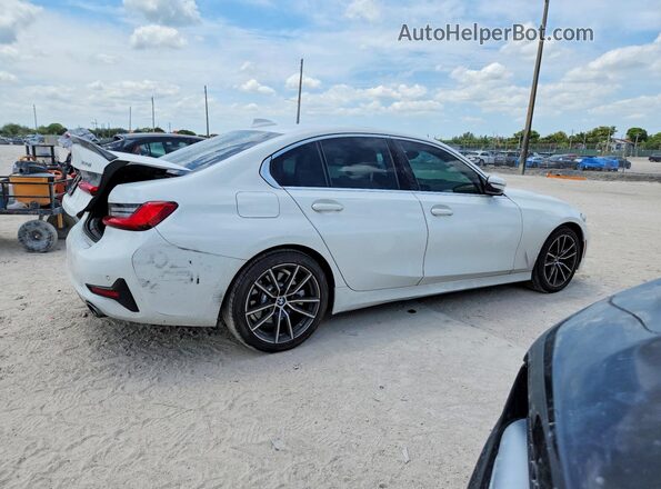 3MW5R1J00L8B23482 2020 BMW 3 SERIES White Tył prawy