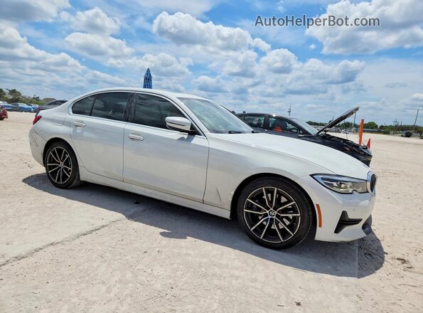 3MW5R1J00L8B23482 2020 BMW 3 SERIES White Przód prawy