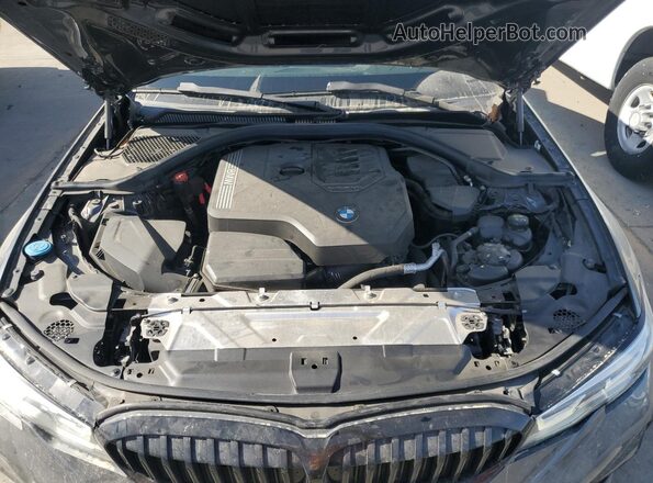3MW5R1J01L8B18419 2020 BMW 3 SERIES Gray Rear interior view
