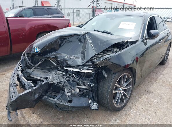 3MW5R1J01L8B33857 2020 BMW 3 SERIES Black Դիմացի տեսք