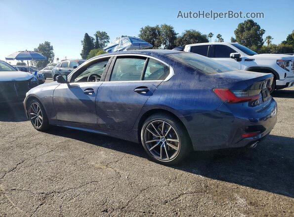 3MW5R1J01L8B36323 2020 BMW 3 SERIES Blue Задня ліва чверть