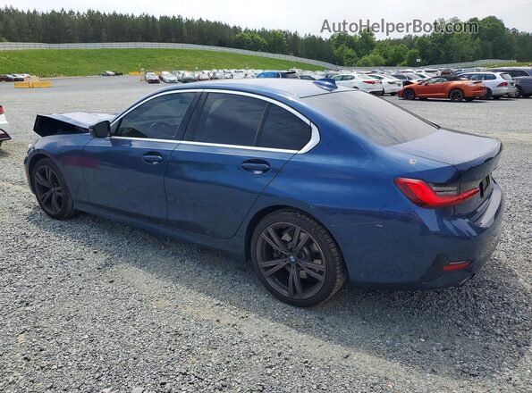 3MW5R1J01M8B58873 2021 BMW 3 SERIES Blue უკანა მარცხენა