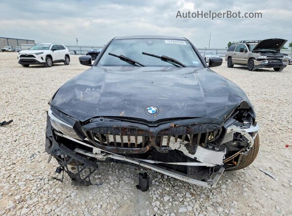 3MW5R1J02M8B93065 2021 BMW 3 SERIES Black Widok z przodu