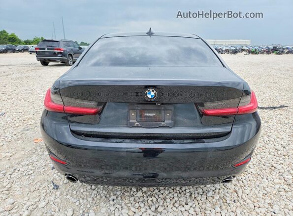 3MW5R1J02M8B93065 2021 BMW 3 SERIES Black Widok z tyłu