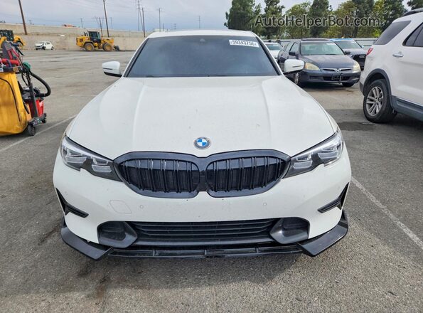 3MW5R1J03L8B20527 2020 BMW 3 SERIES Белый Вид спереди