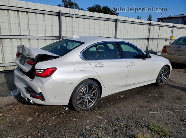 3MW5R1J03L8B41720 2020 BMW 3 SERIES White უკანა მარჯვენა