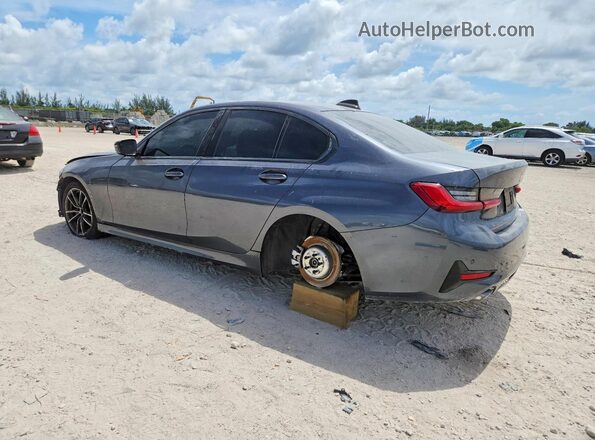 3MW5R1J04M8B70158 2021 BMW 3 SERIES Gray Հետևի ձախ