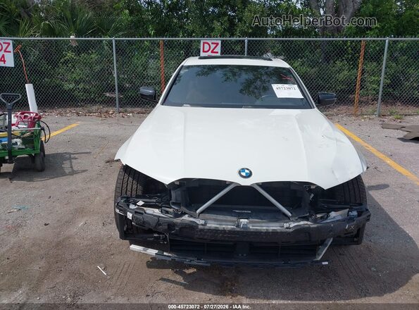3MW5R1J04M8B78096 2021 BMW 3 SERIES White Դիմացի տեսք