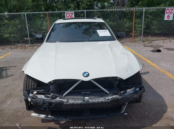3MW5R1J04M8B78096 2021 BMW 3 SERIES White Սալոնի հետևի տեսք
