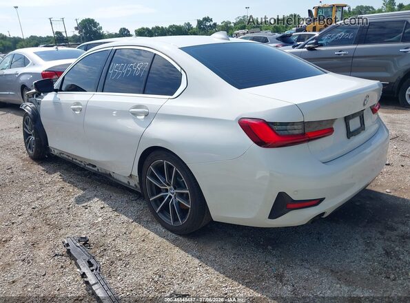 3MW5R1J04M8B81225 2021 BMW 3 SERIES White Задня ліва чверть