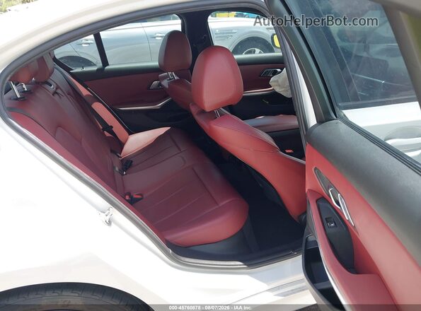 3MW5R1J04N8C31493 2022 BMW 3 SERIES White Vista de la etiqueta del VIN