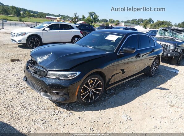 3MW5R1J05L8B03860 2020 BMW 3 SERIES Черный Передняя левая четверть