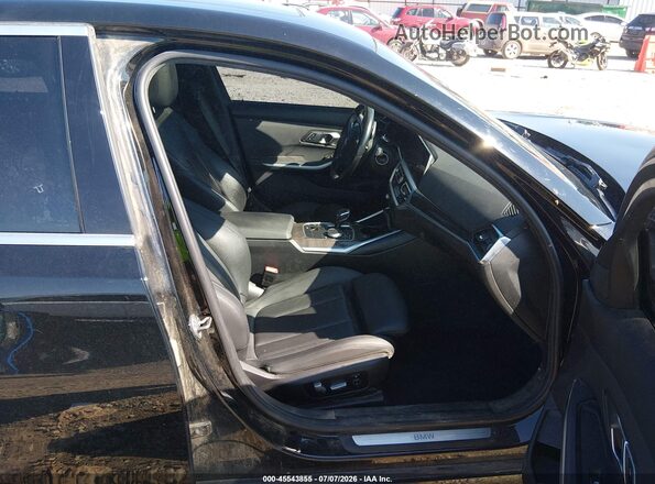 3MW5R1J05L8B03860 2020 BMW 3 SERIES Черный Вид салона спереди