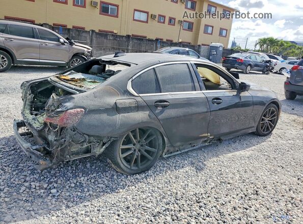 3MW5R1J05L8B13644 2020 BMW 3 SERIES Black Rear right