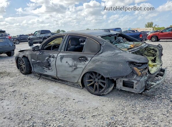 3MW5R1J05L8B13644 2020 BMW 3 SERIES Black Rear left