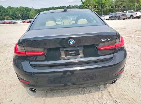 3MW5R1J05M8B69228 2021 BMW 3 SERIES Black Вид ззаду