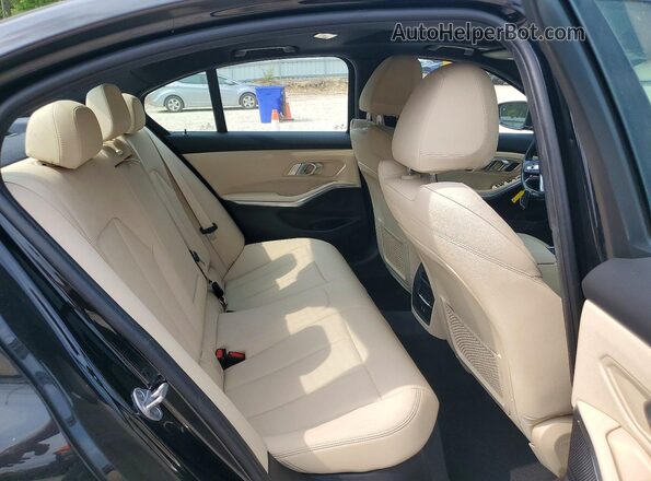 3MW5R1J05M8B69228 2021 BMW 3 SERIES Black Вид задніх сидінь