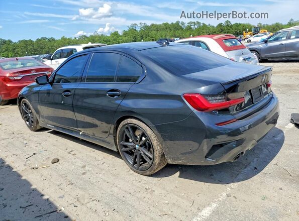 3MW5R1J05M8C01563 2021 BMW 3 SERIES Black Trasero izquierdo