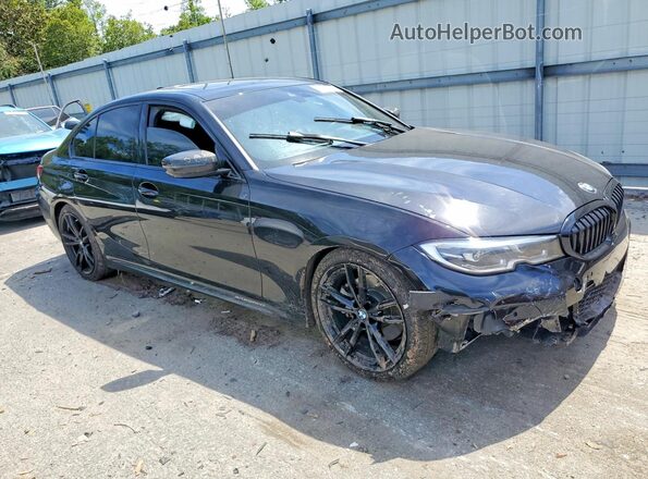 3MW5R1J05M8C01563 2021 BMW 3 SERIES Black Delantero derecho