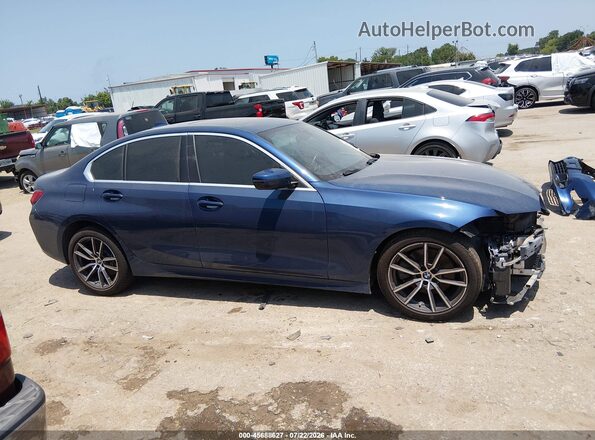 3MW5R1J06M8B49649 2021 BMW 3 SERIES Blue Widok wnętrza 360 stopni