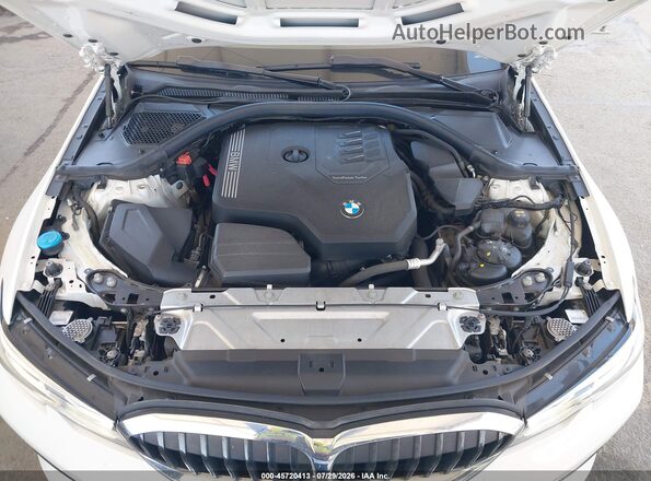 3MW5R1J07M8B61339 2021 BMW 3 SERIES Белый Вид сзади