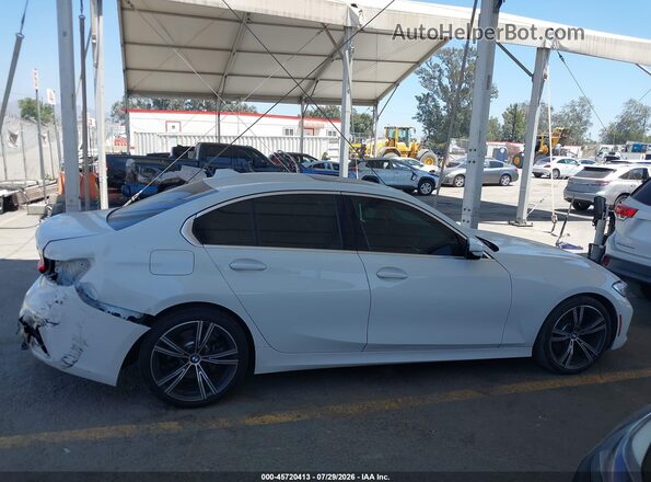 3MW5R1J07M8B61339 2021 BMW 3 SERIES Белый Вид задней части салона