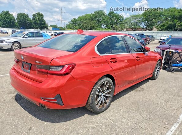 3MW5R1J09L8B22119 2020 BMW 3 SERIES Red Հետևի աջ